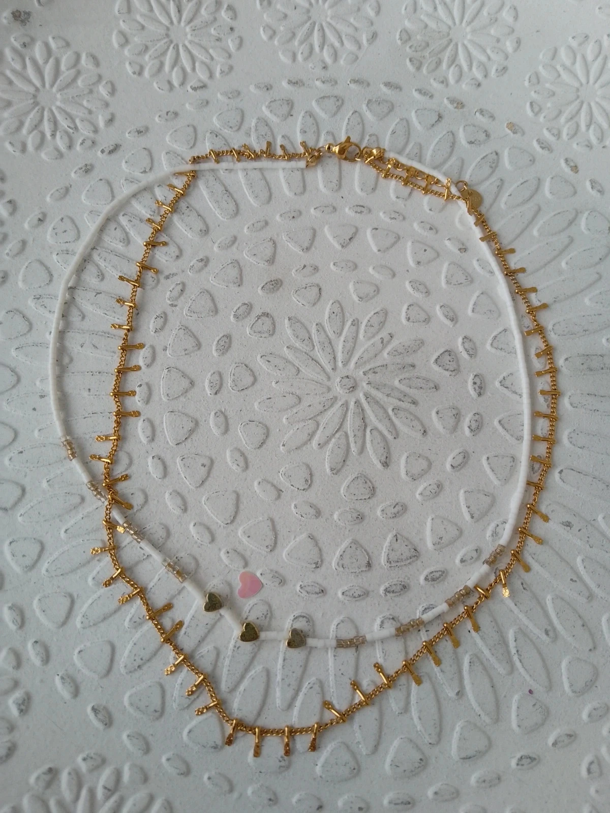 Collier double bohème